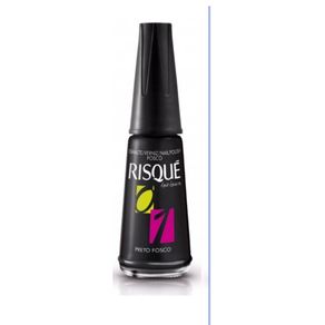 Esmalte Risque Preto Fosco Fast Fashion 8ml Esmalte Risque Preto Fosco Fast Fashion 8ml